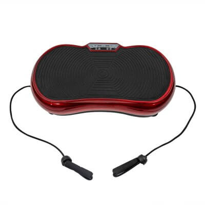 Виброплатформа с эспандерами Vibro Fit Red (LMS-S002)-1