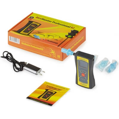 Фото: Профессиональный алкотестер AlcoHunter Professional X2-2 Профессиональный алкотестер AlcoHunter Professional X2-2